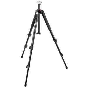  Manfrotto Manfrotto 190XB 3 Section Black Aluminum Tripod Legs (Height 3.15-57", Maximum Load 11 lbs) 