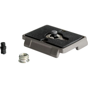  Manfrotto 200PL RC2-System Quick Release Plate with 1/4"-20 Screw and 3/8" Bushing Adapter 