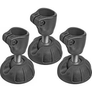  Manfrotto Set of 3 Retractable Suction Cup / Spiked Foot, for the 055CX3, 055CXPRO3 Tripods - 20.4mm 
