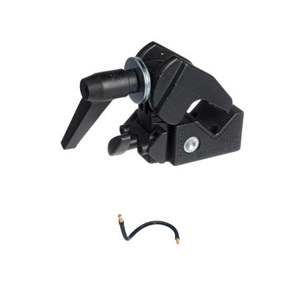  Manfrotto Super Clamp w/Reversible Short Stud Kit with  Heavy Duty Flex Arm f/Super Clamp 