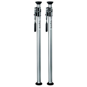  Manfrotto 077SET Mini Auto Pole Background Support Set, 1m, Two Chrome Poles (#2953) 