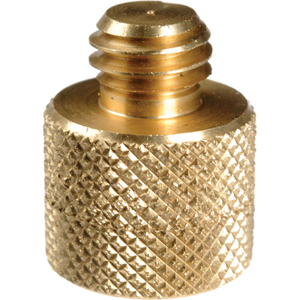  Manfrotto Stand Adapter, 1/4"-20F to 3/8"m, 20mm Long 