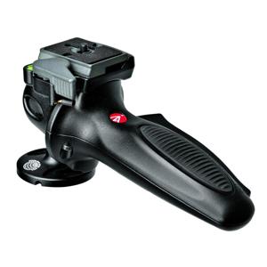  Manfrotto 327RC2 Lightweight Magnesium Body Joystick Head with Quick Release, Supports 12.1 lb., Black 