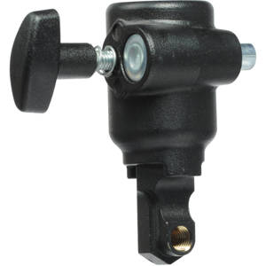  Manfrotto Pro Version of the "Additional Socket" with Safety Pin & Built-in Slot for Safety Cables for the Super Clamp. 