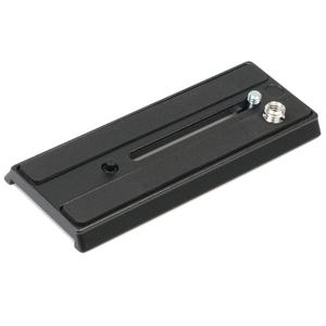  Manfrotto Rapid Connect Sliding Plate with Two 1/4"x20& Two 3/8" Fixing Screws 