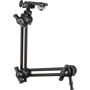  Manfrotto 396B2 Double Articulated Arm, 2 Sections - with Camera Bracket 