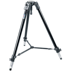  Manfrotto 528XB Heavy Duty Video / Movie Tripod with 100mm Ball, Color: Black, Supports 66 lbs. 
