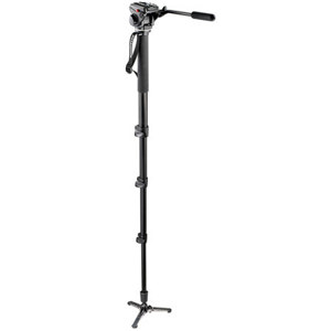 Manfrotto 561BHDV Video Monopod with Fluid Head: Picture 1 regular