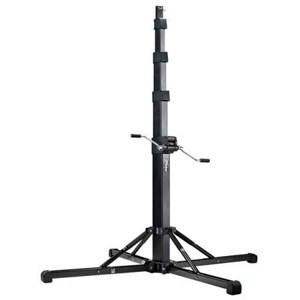  Manfrotto 587B Black Magic Stand, 5.41-18' with Max Load of 440 lbs. 