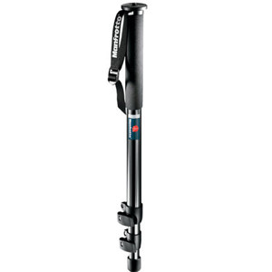  Manfrotto Professional Monopod, Black Anodized, #3218 