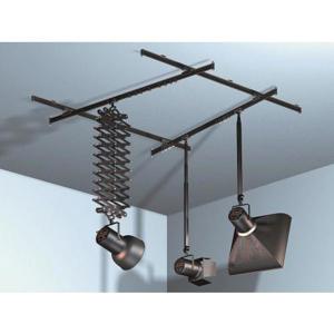  Manfrotto Pro Studio Rail System 33 Kit, Includes 2 Fixed, 2 Mobile Rails, 9.84' Each 