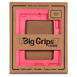 Big Grips Frame for iPad 2, iPad 3 & iPad 4 - Pink: Picture 1 regular