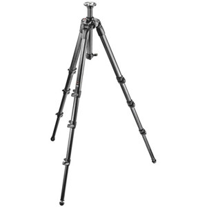  Manfrotto 057 4-Section Carbon Fiber Tripod with Rapid Column, Max Height 80", Supports 39 lbs. 
