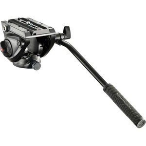  Manfrotto MVH500AH Professional Fluid Video Head with Flat Base 