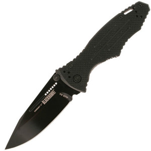  Blackhawk Hornet II Plain Edge Folding Knife with 3.1" Drop Point Blade 