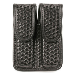  Blackhawk Double Mag Pouch, Single Column, Basketweave 