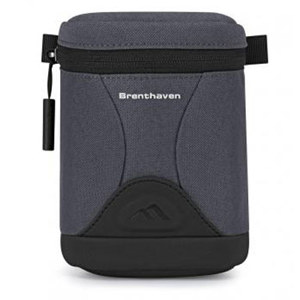  Brenthaven BX2 Camera Lens Case, 5x6.5x3.5" External Dimensions, Gray 