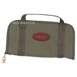  Boyt Harness PP64, Signature Series 9" Canvas Rectangular Shaped Handgun Case with Padded Interior, Padlock Compatible, Olive Drab 