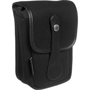 Billingham Avea 5 Pouch, Blk Canvas, Black Leather Trim: Picture 1 regular