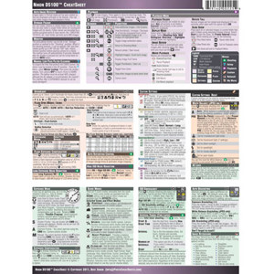 Photobert Photo CheatSheet for Nikon D5100 SLR Camera: Picture 1 regular