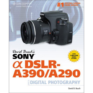 David Busch's Sony Alpha DSLR-A390/A290 Softcover Book: Picture 1 regular
