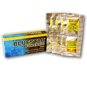 Bluestar Forensic Latent Blood Reagent Tablets, 4 Applications 