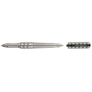  Benchmade 1100 Aluminum Pen, Stainless Steel Grip, Black Ink 
