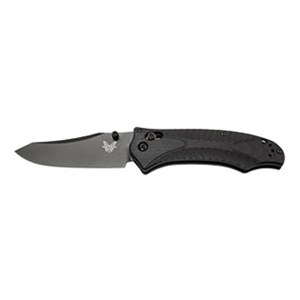  Benchmade 950 Rift AXIS Black Corrosion Plain Edge Knife with Reverse Tanto BK1 Coated Blade , Osborne Design 