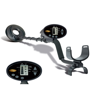 Bounty Hunter DISC11 Discovery 1100 Metal Detector with 7" Interchangeable, Waterproof Coil. 