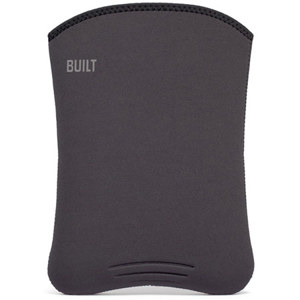 Built Slim Neoprene Sleeve for iPad & iPad 2, Charcoal/Concord Blue: Picture 1 regular