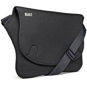 Built 16 inch Bowery Laptop Messenger Bag, Black: Picture 1 regular
