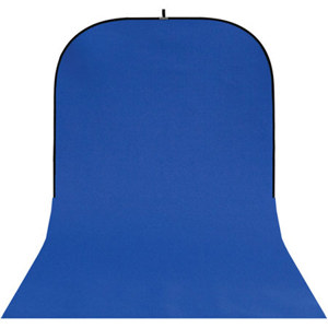  Botero Backgrounds 027 8x16' Super Collapsible Background, Chroma-Key Blue 