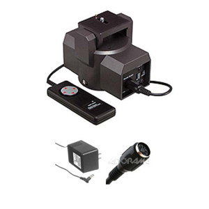  Bescor MP101 Video Motorized Pan Head - Bundle - with  AC Cord f/Motorized Pan Head &  Motorized Pan Head 20' Extension Cord 