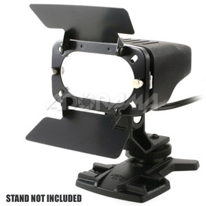 Bescor On-Camera Dual 35watt Compact 12v DC Video Light MPL12V70