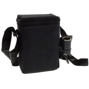 Bescor 12V 9 amp One Pouch Battery Belt with 1 Cigarette Power Connection: Picture 1 regular