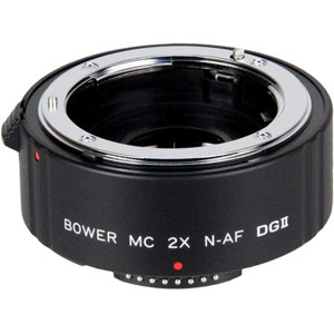  Bower 2x DGII Teleconverter (4 Element) for Nikon F Lens 