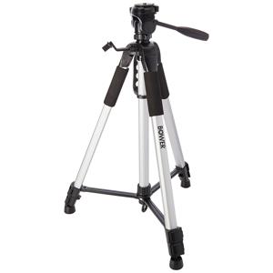  Bower 3-Section 72" Tripod w/case, Bubble level, Quick Release Shoe Geared Center Column 