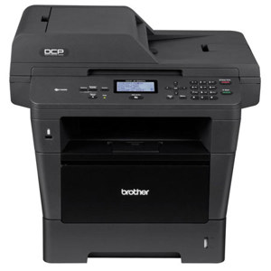  Brother DCP-8155DN Wireless Monochrome Printer, 40ppm Black Print Speed, 1200x1200dpi Print Resolution - Print, Copy, Scan 