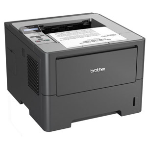  Brother HL-6180DW Wireless Monochrome Laser Printer, 42ppm Black Print Speed, 1200x1200dpi Print Resolution, 500-Sheet Input Capacity 