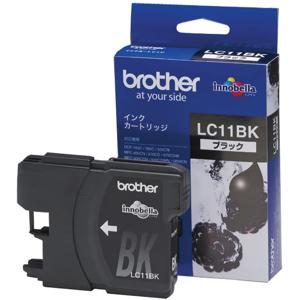 Brother LC11BK Black Ink Cartridge for MFC-7050C, 1,000 Page Yield 
