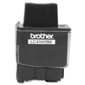  Brother LC41HYBK High Yield Black Ink Cartridge, 900 Page Yield 