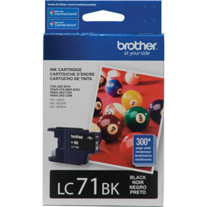  Brother Innobella Standard Yield Black Ink Cartridge, 300 Page Yield 