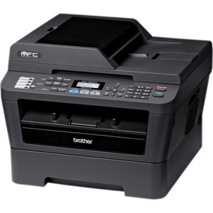  Brother MFC7860DW Wireless All-In-One Mono Laser Printer, 32MB Standard Memory, 2400x600dpi Print Resolution, 27ppm Print Speed - Print, Copy, Scan, Fax 