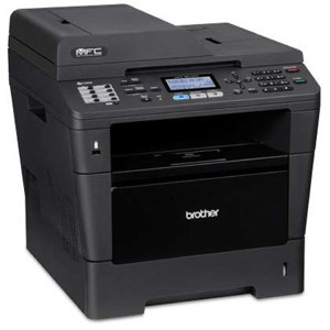  Brother MFC-8510DN Fast Laser All-in-One Printer, Duplex Printing, Networking, 38 ppm, 250-Sheet Capacity - Print, Copy, Scan, Fax 