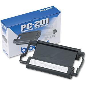  Brother PC-201 Black Laser Toner Cartridge for the IntelliFax 1170, 1270, 1570MC, 1870MC, 1970MC, and MFC-1770 Machines. 