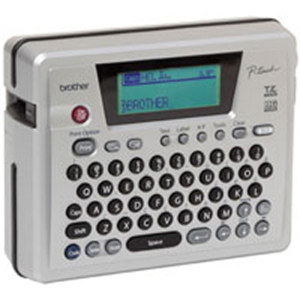 Brother PT-18RKT Rechargeable Label Printer, Black/Gray: Picture 1 regular
