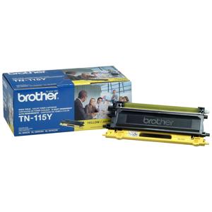  Brother TN115Y High Yield Yellow Toner Cartridge, Approximate 4,000 Page Yield 