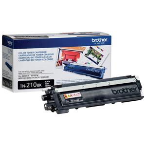  Brother TN210BK Black Toner Cartridge, 2200 Page Yield 