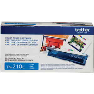  Brother TN210C Cyan Toner Cartridge, 1400 Page Yield 