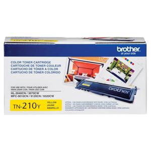  Brother TN210Y Yellow Toner Cartridge, Yields 1400 Pages 